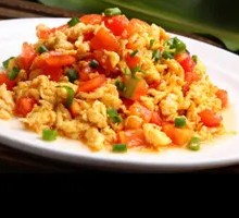 Tomato and Egg Fried Rice