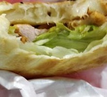 Grilled Pineapple Chinese Burger