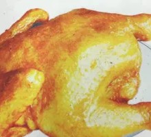 BBQ烤全鸡