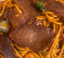Egg and Beef Fried Noodles