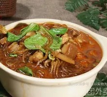 Braised Pork with Glass Noodles