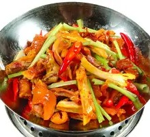 Spicy Pot-Steamed Chicken