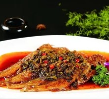 Pickled Mustard Greens with Small Yellow Croaker