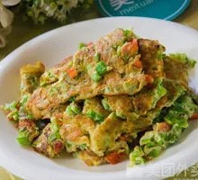 Green Pepper Egg Stir-fry