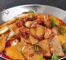 Spicy Potatoes in Dry Pot