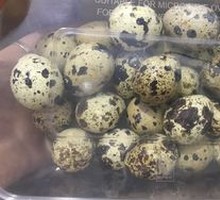 Salt-Baked Quail Eggs