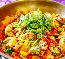 Stewed Frog Legs in Oil