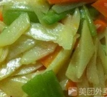 Stir-Fried Bitter Melon Strips