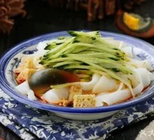 Century Egg Noodles Salad