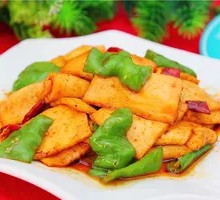 Stir-fried Tofu with Rice
