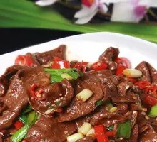 Stir-fried Pork Liver with Rice