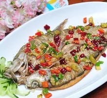 Pan-Seared Large Catfish