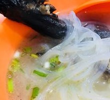 Black Chicken Noodle Soup