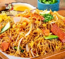 Egg and Ham Fried Noodles