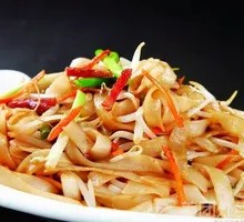 Green Bean Corn Ham Egg Fried Noodles