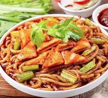 Xinjiang Crab Stick Fried Rice Noodles