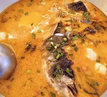 Fish Head Rice Soup