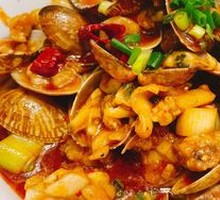 Clam and Frog Stir-fry