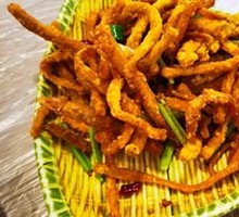 Dry-Fried Lotus Root Strips