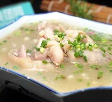 Pork Trotter and Soybean Soup