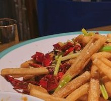 Dry-Fried Lotus Root Strips