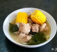 Kelp Corn Pork Rib Soup
