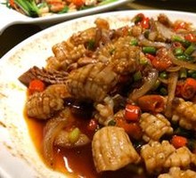 Squid and Pig Kidney Stir-fry