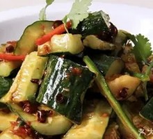 Knife-Pounded Cucumber