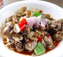 Stir-Fried Spicy Clams