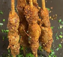 Garlic Chicken Skewers