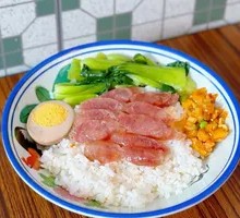 Cantonese腊肠饭