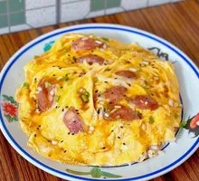 Cured Sausage and Egg Fried Rice