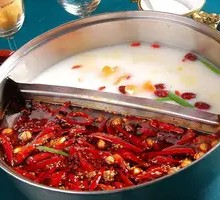 Yuan Yang Double Pot