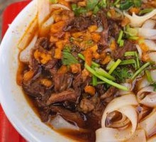 Beef Brisket with Wide Noodles