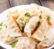 Pork and Scallion Pan-Fried Dumplings