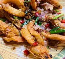 椒盐基围虾