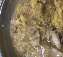 Braised Pork Belly with Pickled Cabbage and Vermicelli