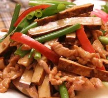 Green Pepper Ba Dong Tofu Shreds