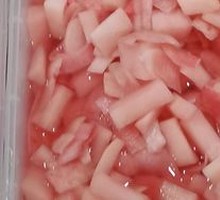 Sweet and Sour Radish Peel