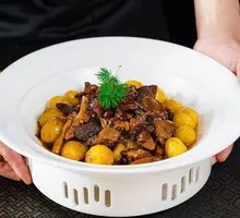 Braised Beef Shank and Beef Brisket