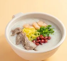 Beef and Shrimp Congee