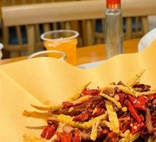Dry-Fried Beef with Lotus Root Strips