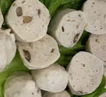 Hand-Beaten Mushroom Pork Balls