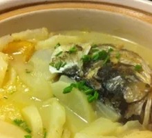 Radish and Fish Head Soup