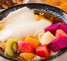 Fruit Tofu Pudding
