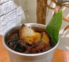 Frozen Pear Americano