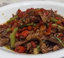 Spicy Squid and Pork Kidney Stir-fry