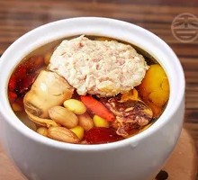 Squid and Peanut Soup