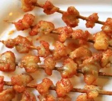 Roasted Chicken Feet and Gizzard