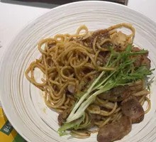 Black Pepper Mushroom Sausage Pasta